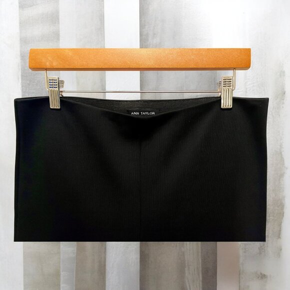 Ann Taylor Black Pull-On Slim Pants, Size 12 – NWT - Picture 3 of 7